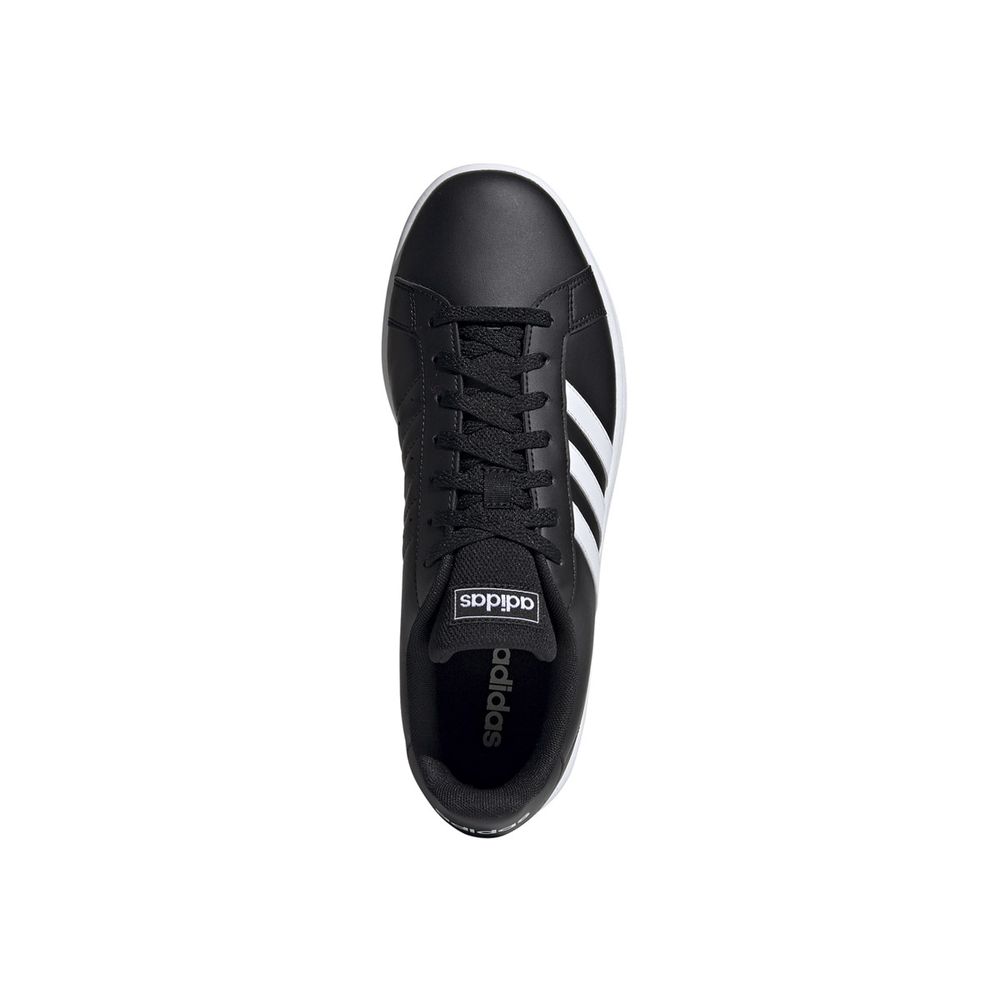 Tenis Grand Court Base - Hombre - Negro - Tiendas Branchos