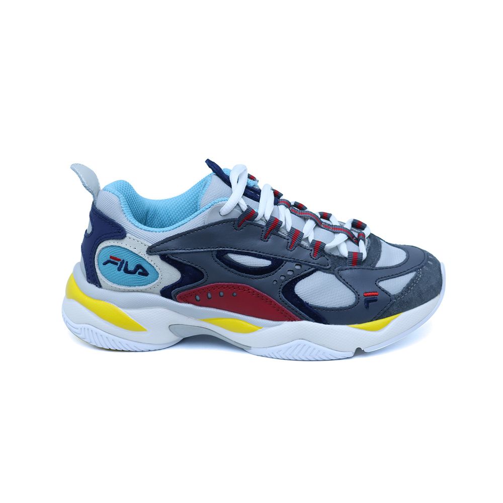 tenis fila mujer grises