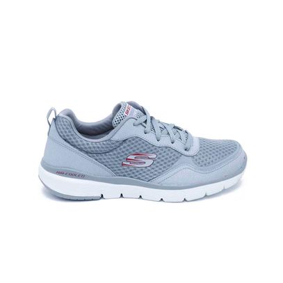 tenis skechers hombre gris