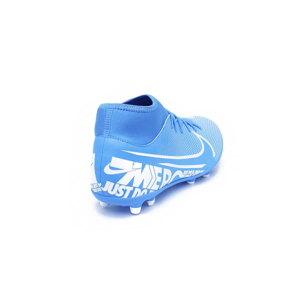 Nike Junior Superfly 7 Club FG MG Soccer Cleats Blue Hero.
