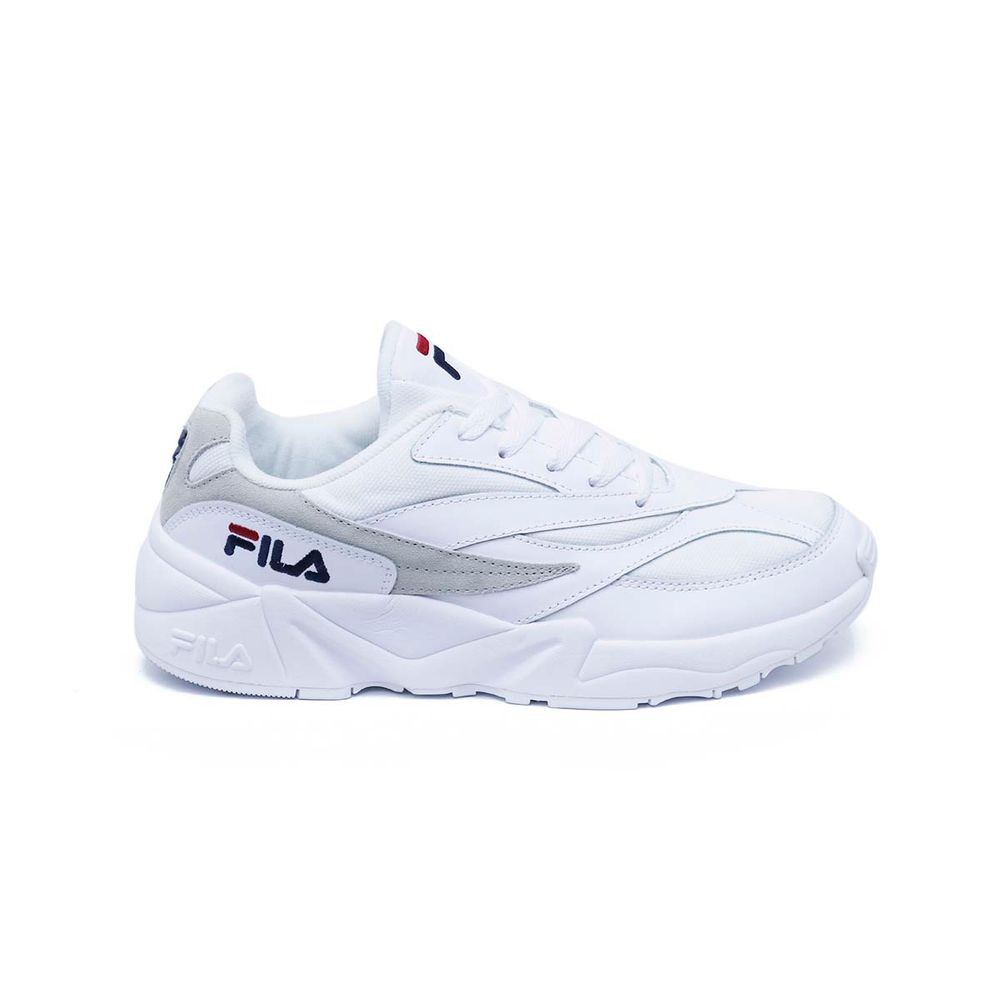tenis blancos mujer fila