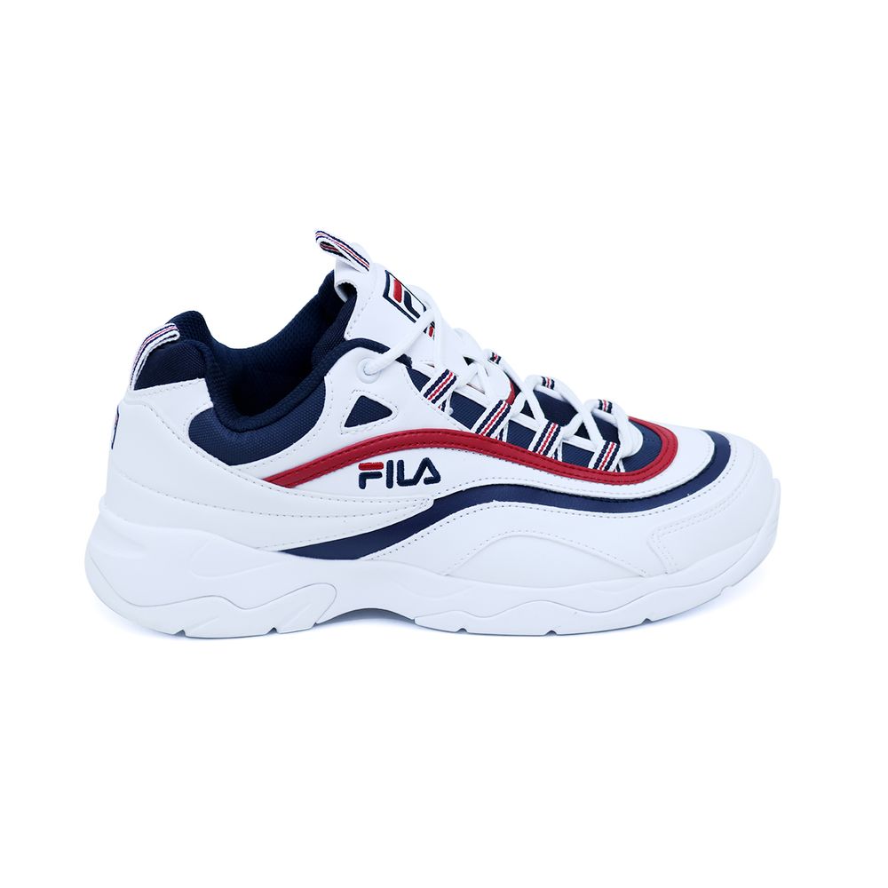 Tenis Fila Ray Zau - Hombre - Blanco Tenis Fila Ray Zau - Hombre - Blanco