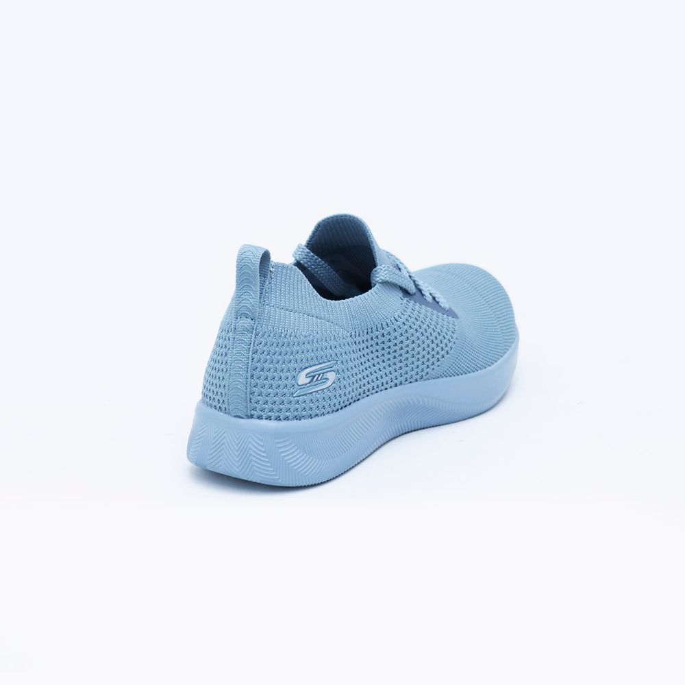 skechers bobs squad mujer azul