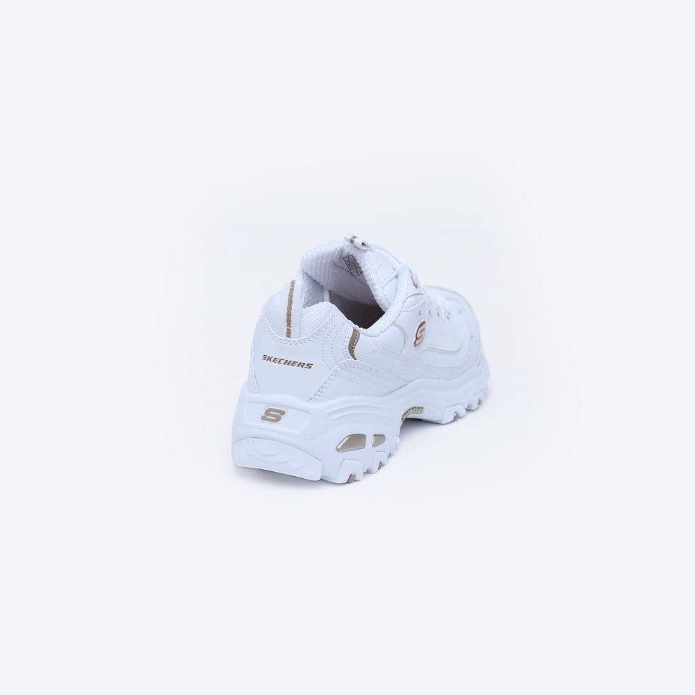 tenis skechers mujer blanco
