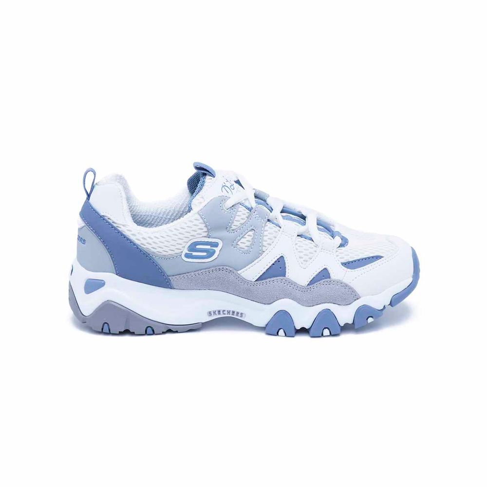 skechers d'lites 2 mujer gris