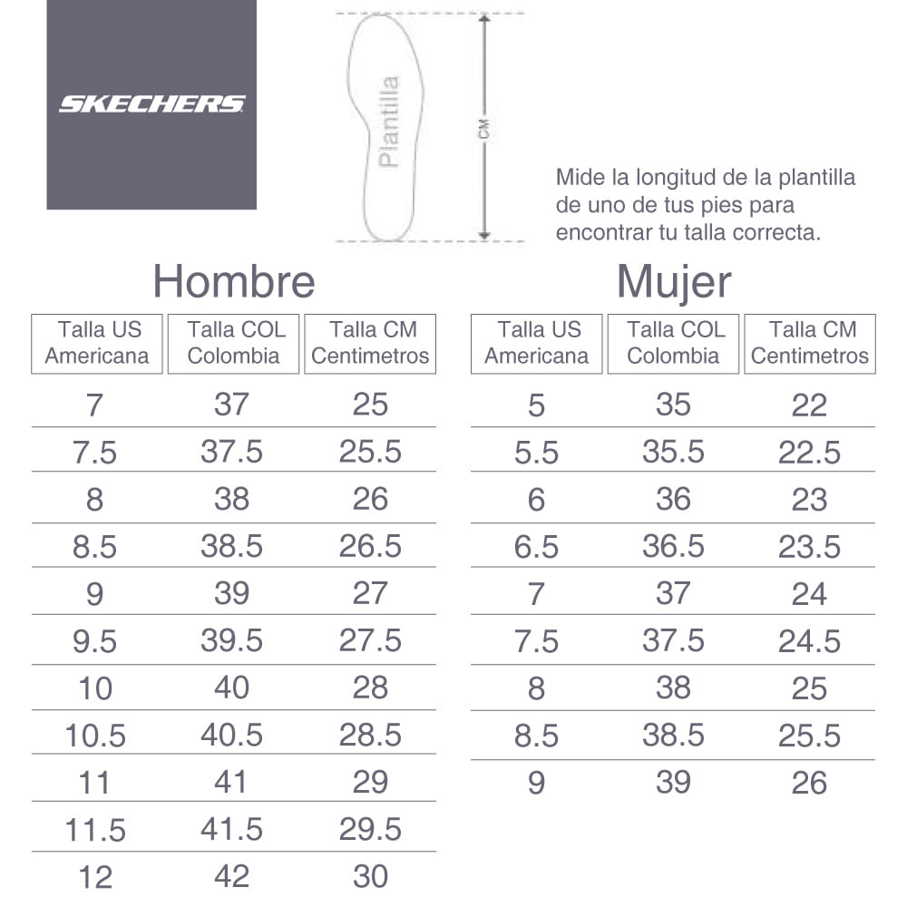 Medidas de tenis hombre new arrivals