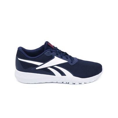 tenis reebok blanco con azul