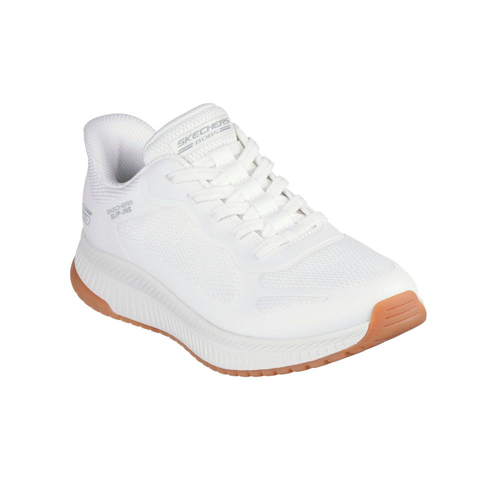 skechers bobs squad blanco