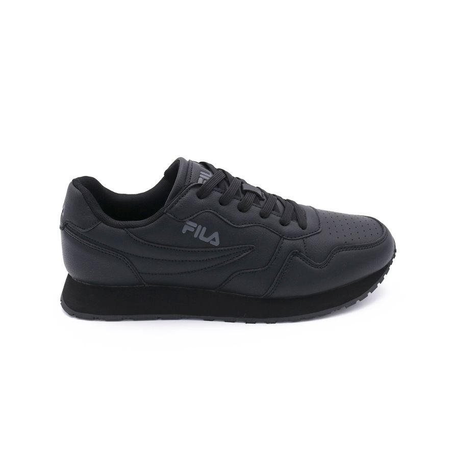Fila Niña Tenis Fila Negro Zapatillas De Tenis Fila Lugano Niño