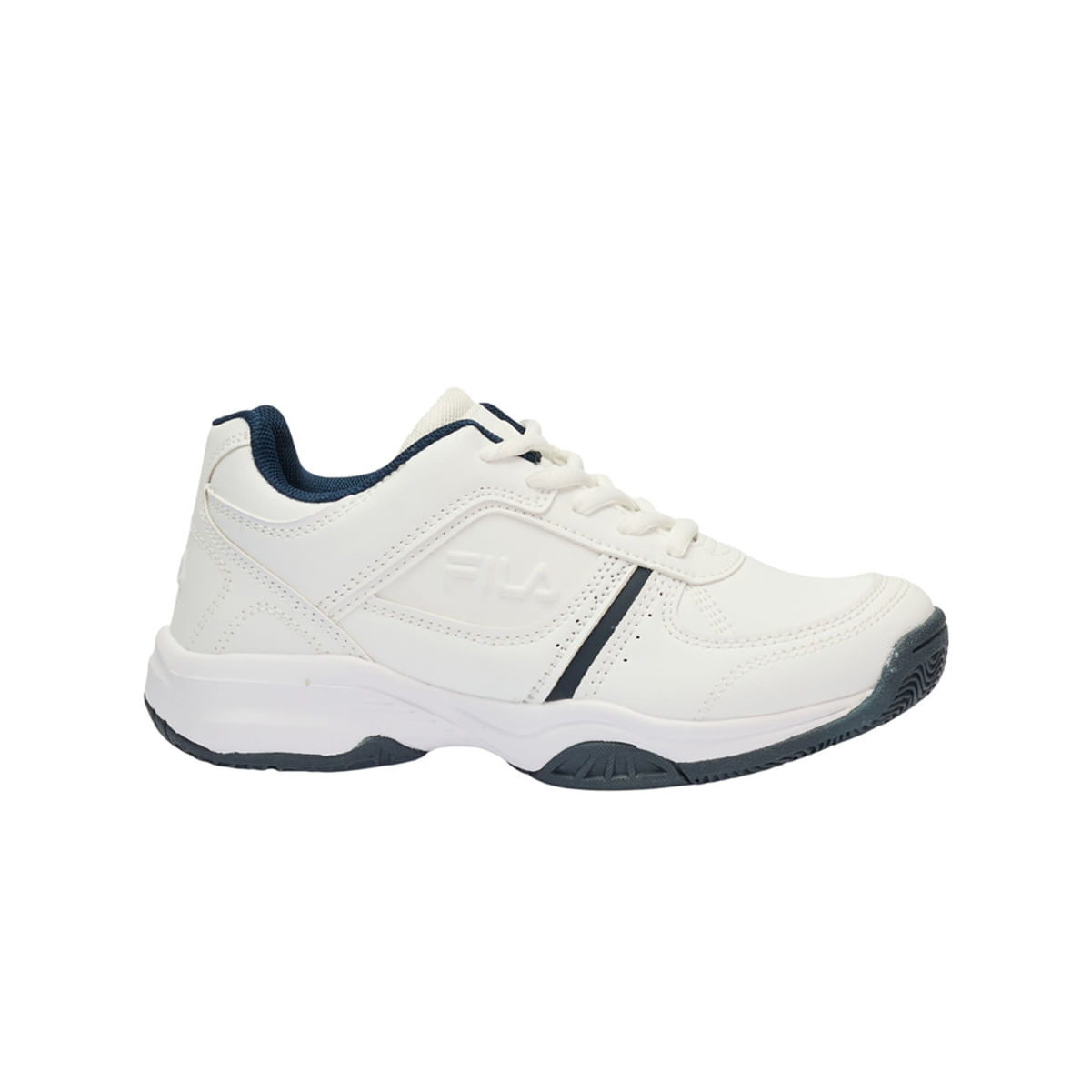 Fila Tenis Hustler Niños Blanco