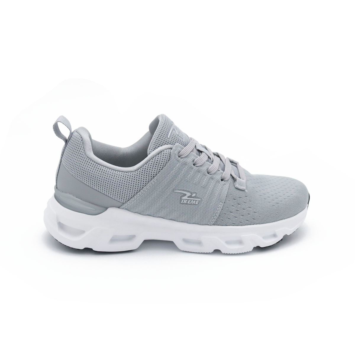 Treme Tenis Qurter Hombre Gris